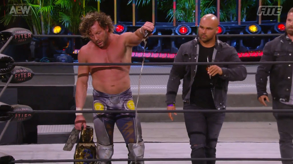 Kenny Omega Hangman Page AEW Fyter Fest