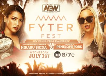Resultados AEW Fyter Fest noche 1