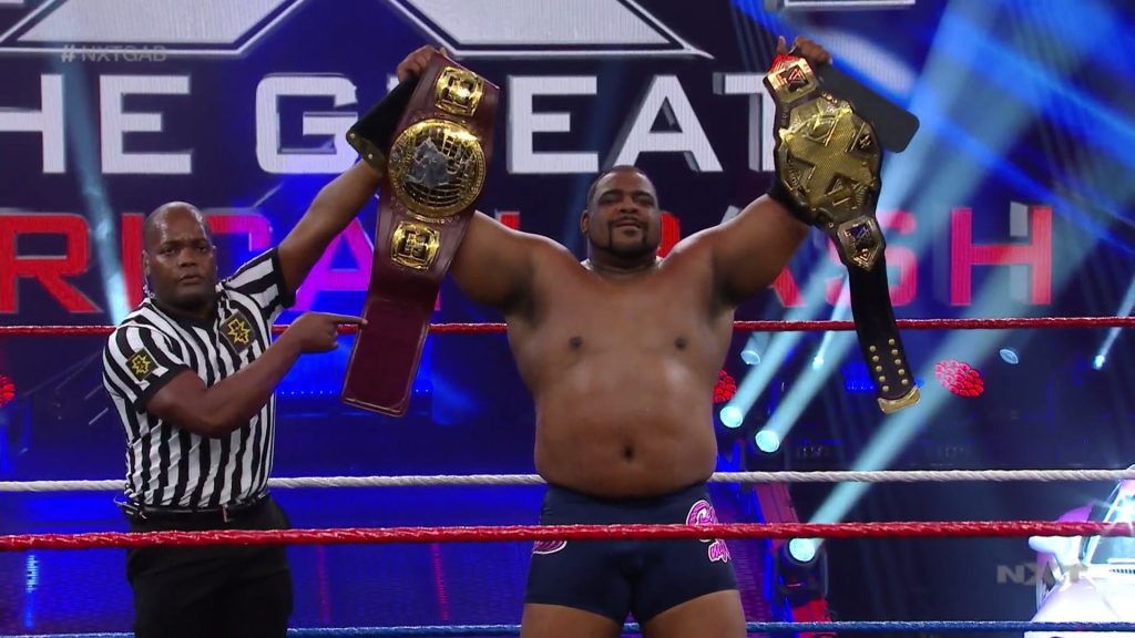 Keith Lee se convierte en Campeón de NXT en The Great American Bash