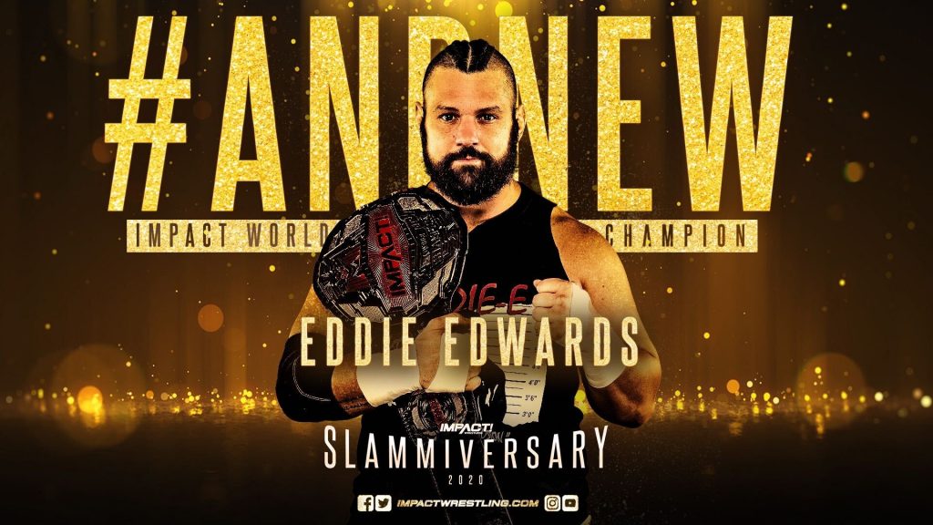 Eddie Edwards nuevo Campeón Mundial de Impact