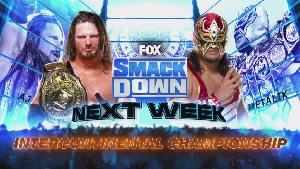 Más combates confirmados para SmackDown la próxima semana