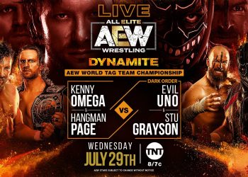 Kenny Omega & Hangman Page retienen los Campeonatos por Parejas de AEW en Dynamite