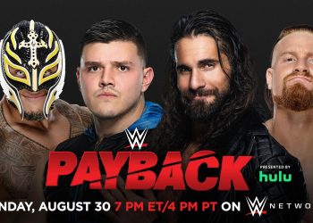 Dominik y Rey Mysterio se enfrentarán a Seth Rollins y Murphy en Payback 2020