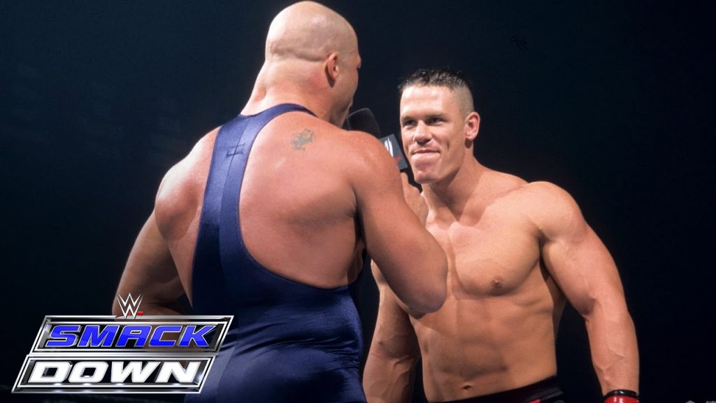 Kurt Angle quería a John Cena para retirarse pero Vince McMahon lo rechazó