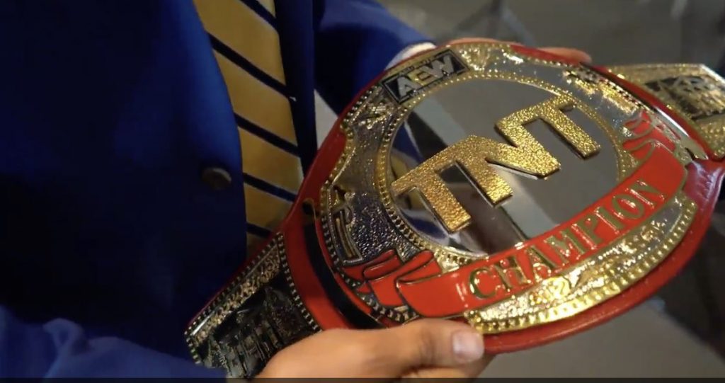 AEW presenta el diseño definitivo del Campeonato de TNT