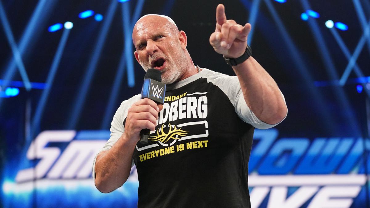 SmackDown 234 desde Medellín, Colombia.  Goldberg