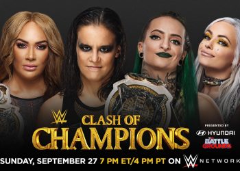 Clash of Champions: Shayna Baszler & Nia Jax vs. The Riott Squad