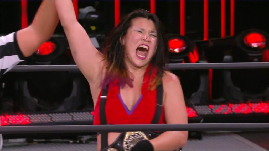 Hikaru Shida retiene el Campeonato Femenino de AEW en All Out 2020