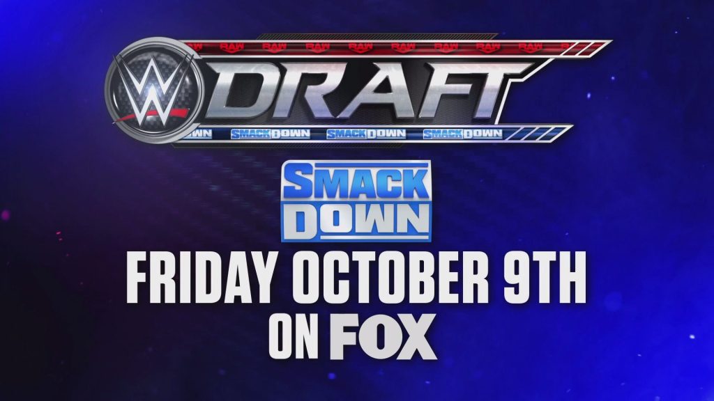 El Draft de WWE se celebrará el 9 y 12 de octubre