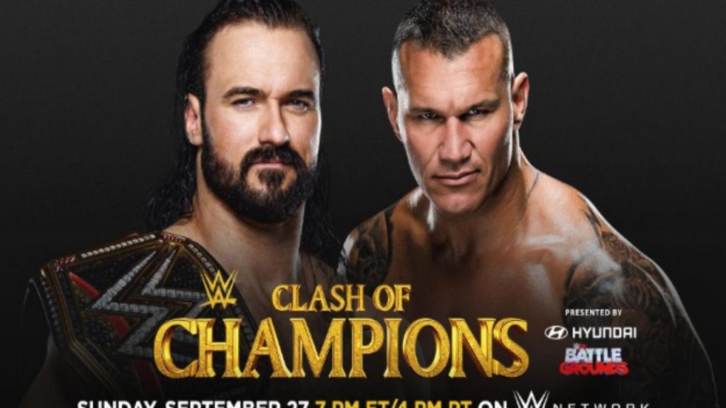 Apuestas Clash of Champions 2020: Drew McIntyre vs. Randy Orton