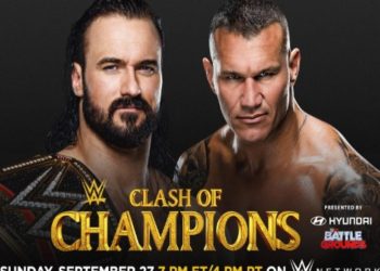 Apuestas Clash of Champions 2020: Drew McIntyre vs. Randy Orton