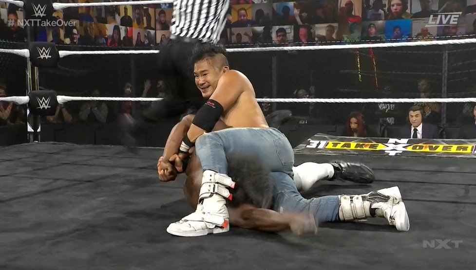 KUSHIDA derrota a Velveteen Dream en NXT TakeOver 31
