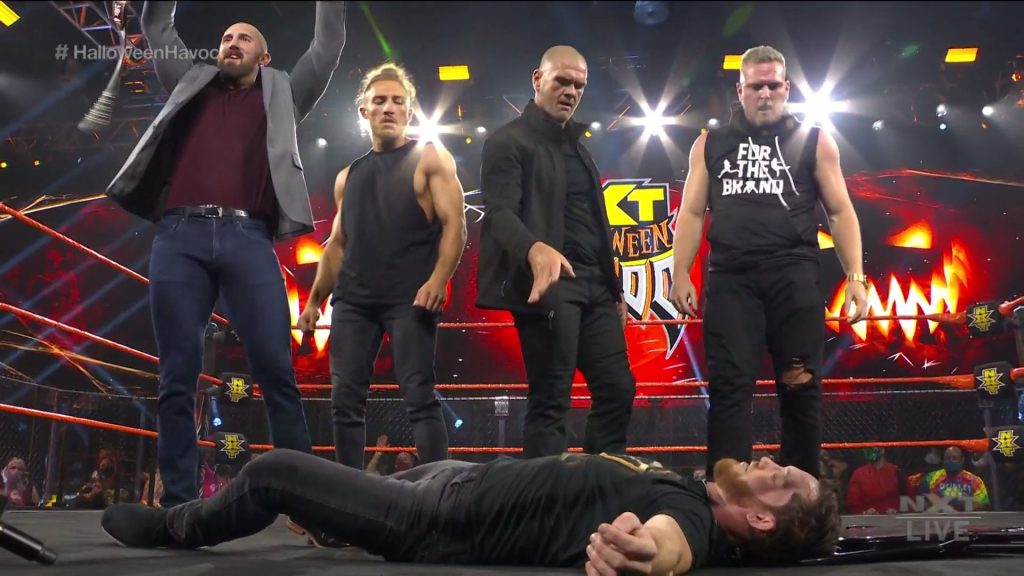 Pete Dunne regresa en NXT Halloween Havoc y ataca a Kyle O'Reilly