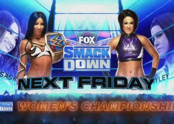 Sasha Banks defenderá el Campeonato Femenino de SmackDown ante Bayley la próxima semana