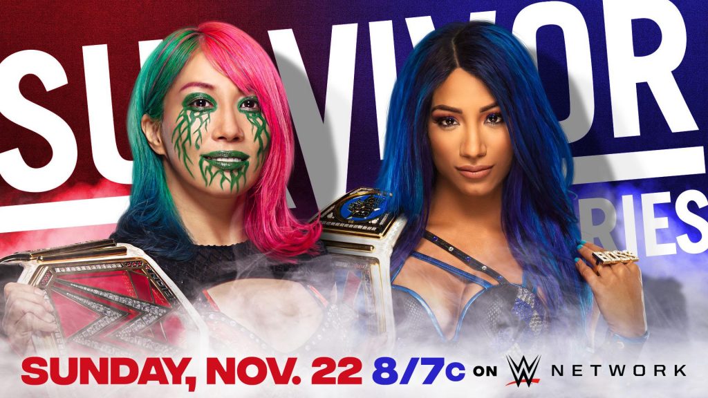 Sasha Banks y Asuka se enfrentarán en Survivor Series 2020