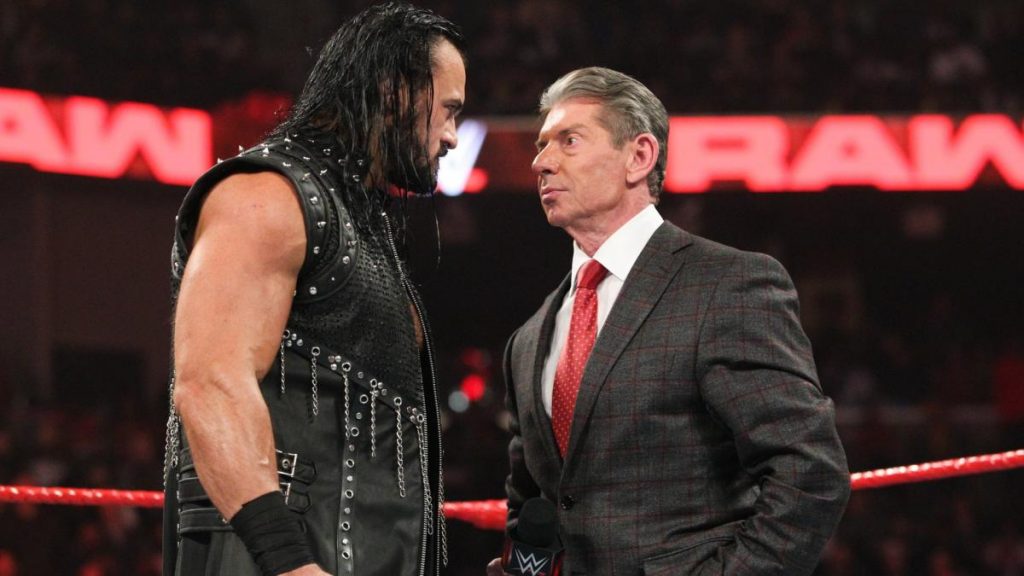 Drew McIntyre dispuesto a presionar a Vince McMahon