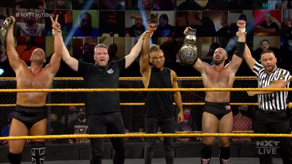 Oney Lorcan & Danny Burch retienen Campeonatos por Parejas en NXT
