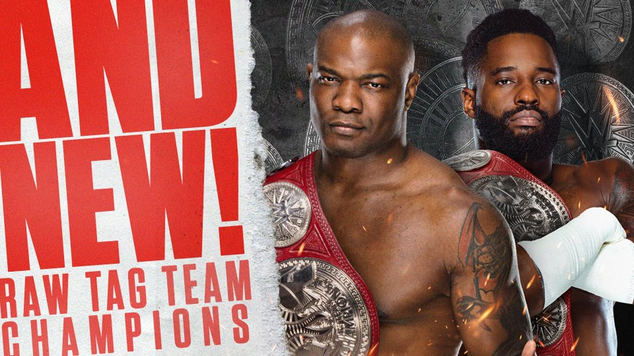 The Hurt Business ganan los Campeonatos por Parejas de Raw en TLC 2020
