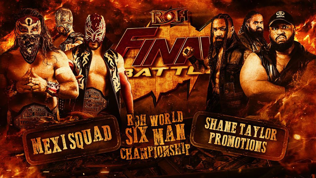 ROH Final Battle 2020 confirma combate por el Campeonato de Tríos entre MexiQquad y Shane Taylor & Soldiers of Savagery