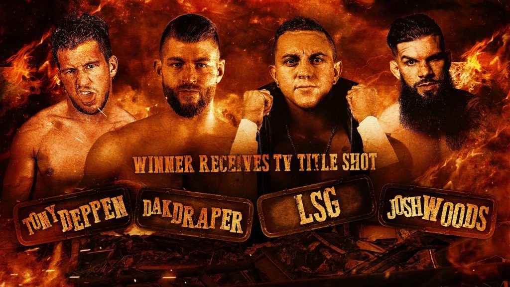 ROH añade un Fatal Four Way entre Tony Deppen, Dak Drapper, LSG y Josh Woods para Final Battle 2020