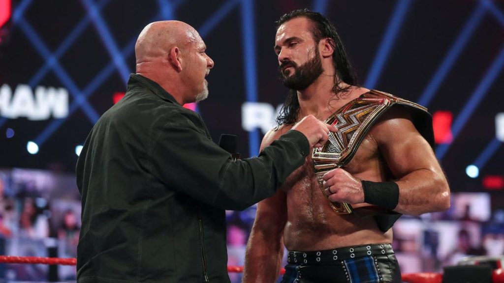 ¿Por qué Goldberg se enfrenta a Drew McIntyre en Royal Rumble 2021?