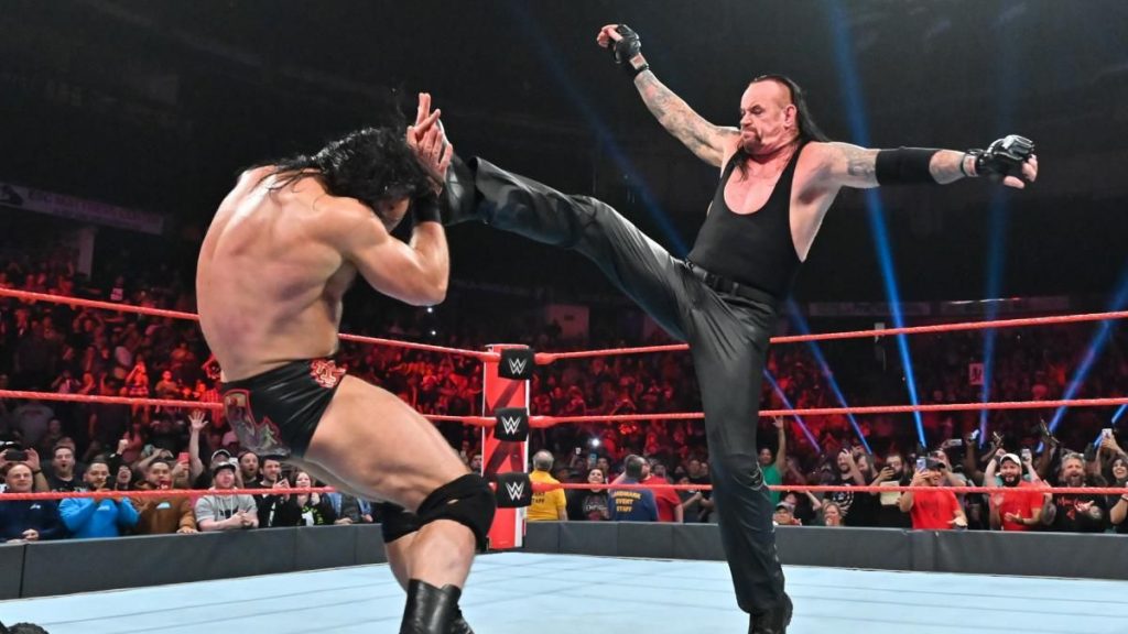 Drew McIntyre en desacuerdo con The Undertaker