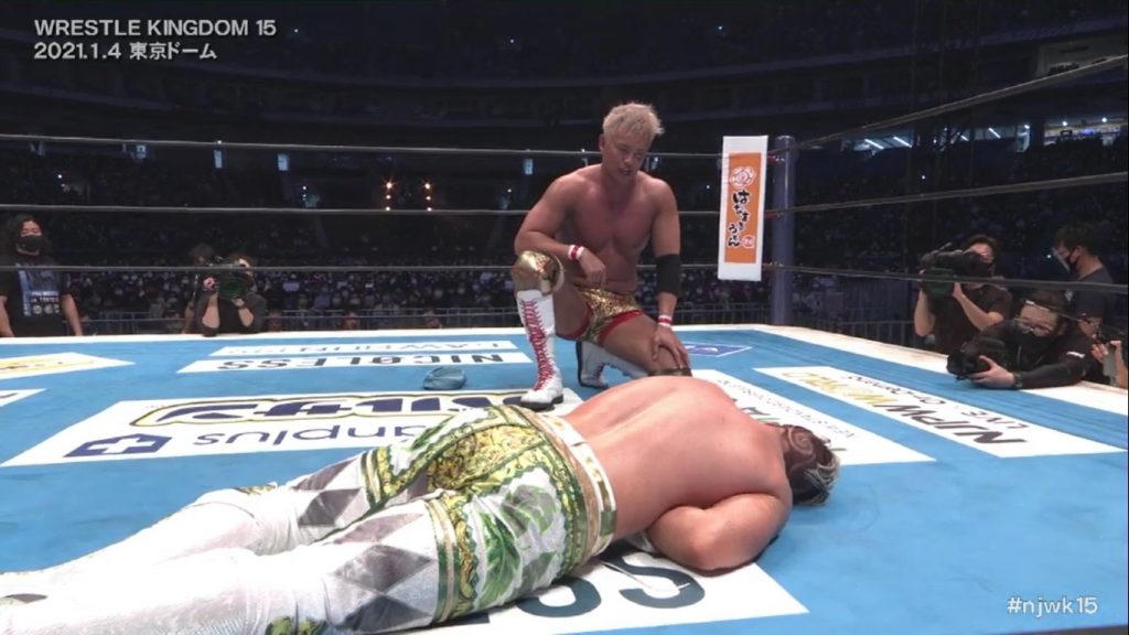 Kazuchika Okada derrota a Will Ospreay en Wrestle Kingdom 15
