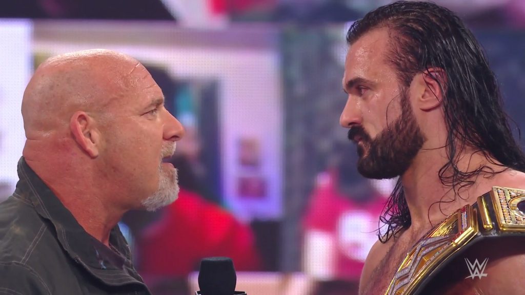 Goldberg regresa y reta a Drew McIntyre para Royal Rumble 2021