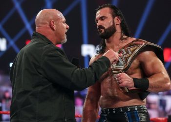 Drew McIntyre habla de su combate con Goldberg en Royal Rumble 2021