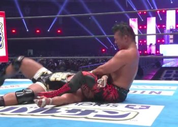 Shingo Takagi realizó su primera defensa del Campeonato NEVER Openweight de NJPW derrotando a Jeff Cobb en Wrestle Kingdom 15