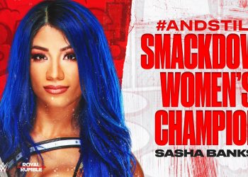 Sasha Banks retiene el Campeonato Femenino de SmackDown en Royal Rumble 2021