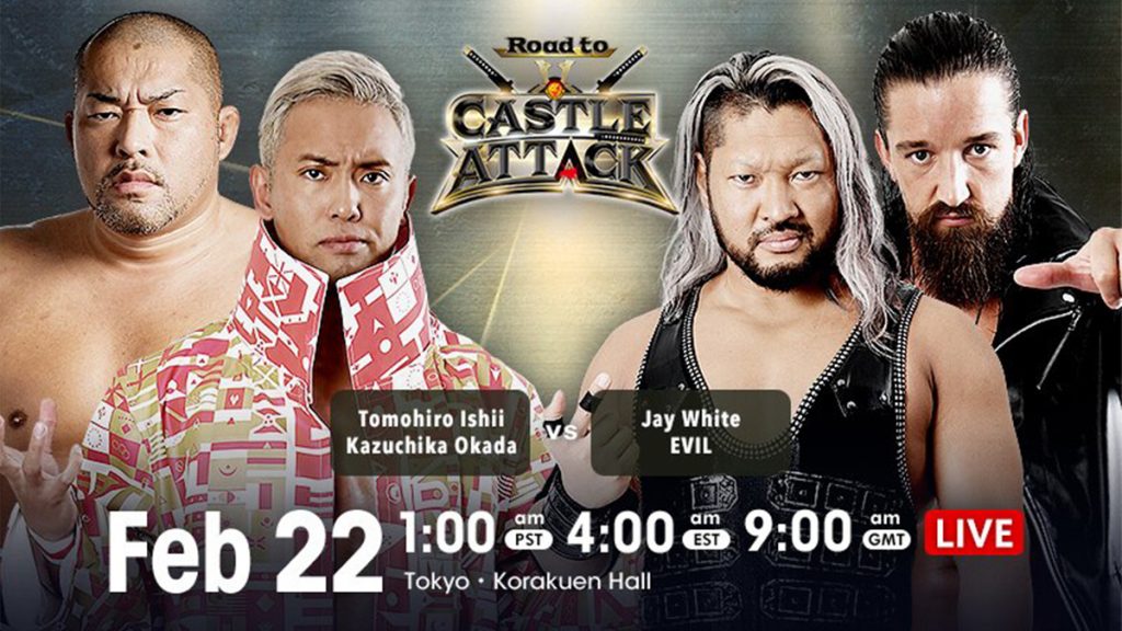 Resultados NJPW Road to Castle Attack 2021 día 7