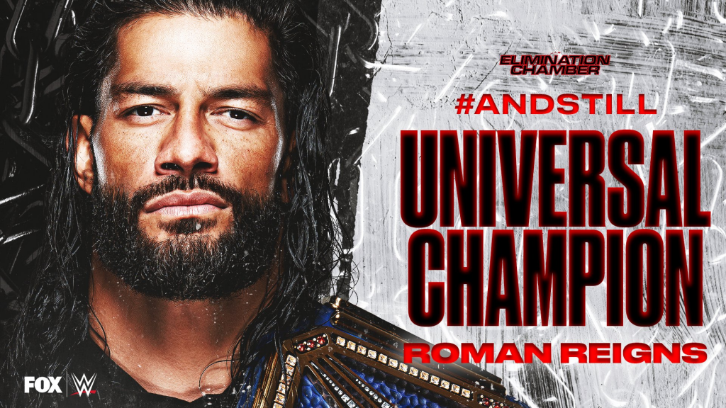 Roman Reigns retiene el Campeonato Universal en WWE Elimination Chamber 2021