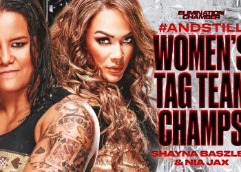 Nia Jax y Shayna Baszler retienen los Campeonatos por Parejas Femeninos en WWE Elimination Chamber 2021