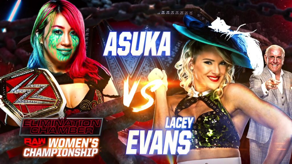 Asuka defenderá el Campeonato Femenino de Raw ante Lacey Evans en Elimination Chamber 2021