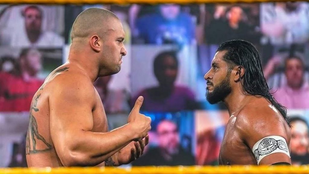 ¿Por qué no se enfrentaron Karrion Kross y Santos Escobar en NXT?