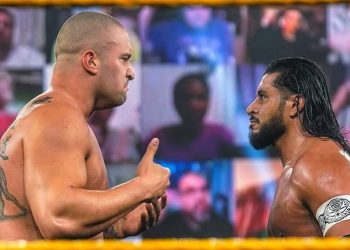 ¿Por qué no se enfrentaron Karrion Kross y Santos Escobar en NXT?