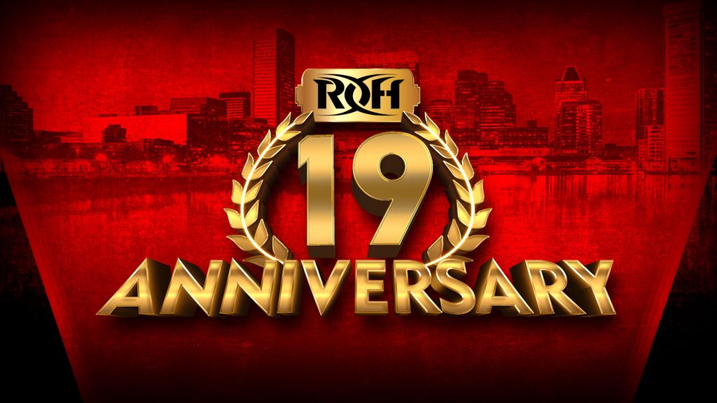 ROH anuncia su nuevo PPV: 19th Anniversary ROH 19th Anniversary suma tres luchas más Resultados ROH 19th Anniversary Cartelera ROH 19th Anniversary