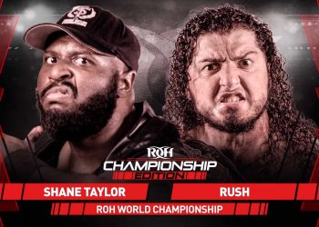 Rush defenderá el Campeonato Mundial de ROH ante Shane Tayloyr Resultados ROH 26 de febrero de 2021