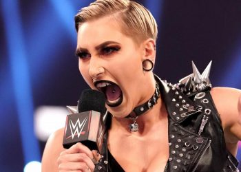 Rhea Ripley, en su debut en Monday Night Raw