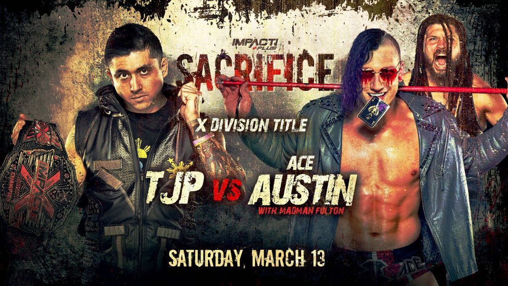 TJP defenderá el Campeonato X Division contra Ace Austin en IMPACT Sacrifice 2021