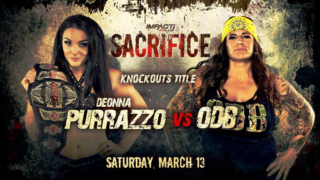 Deonna Purrazzo defenderá el Campeonato de Knockouts contra ODB en IMPACT en Sacrifice 2021