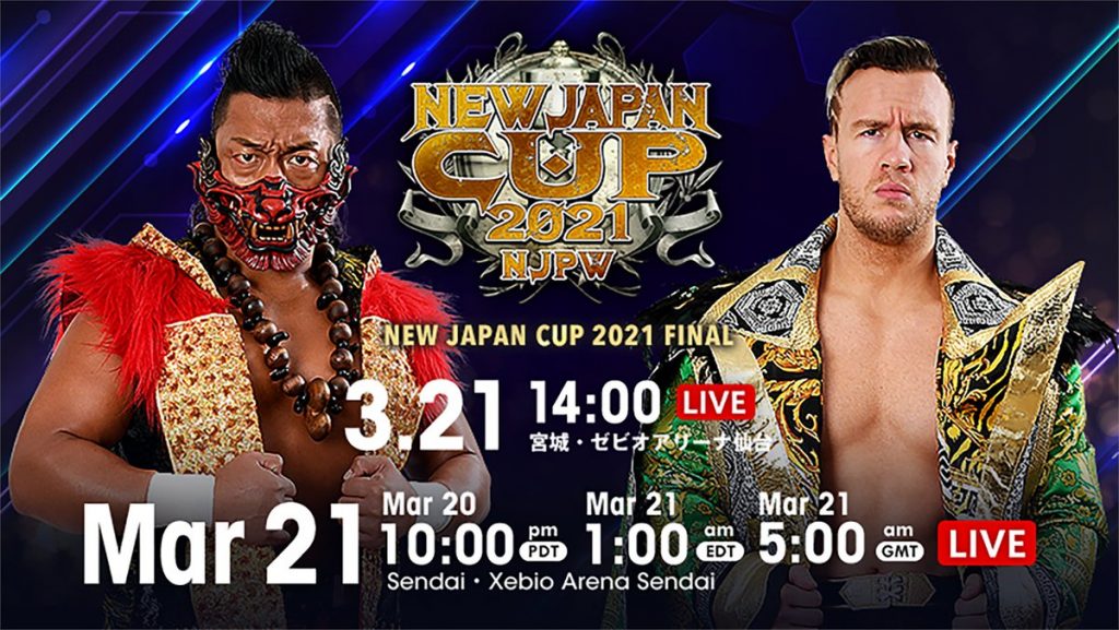 Resultados NJPW New Japan Cup 2021 Final