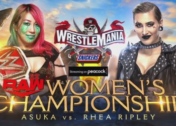 Asuka defenderá el Campeonato Femenino de Raw ante Rhea Ripley en WrestleMania 37