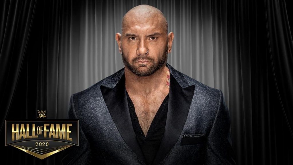 Batista no será inducido al WWE Hall of Fame en 2021