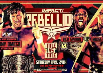Kenny Omega contra Rich Swann o Moose en un título vs. título en Sacrifice
