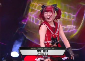 Maki Itoh compañera sorpresa de Britt Baker en AEW Revolution 2021 Maki Itoh anuncia su vuelta a Japón