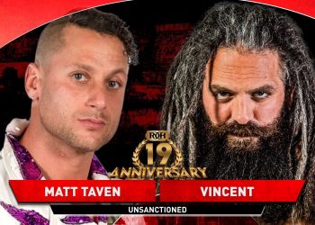 Matt Taven y Vincent se enfrentarán en ROH 19th Anniversary