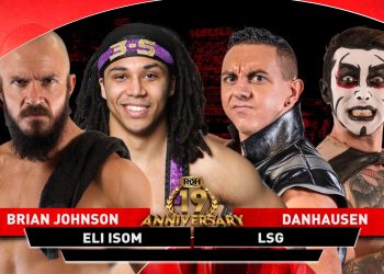 ROH 19th Anniversary confirma combate entre LSG, Brian Johnson, Eli Isom y Danhausen