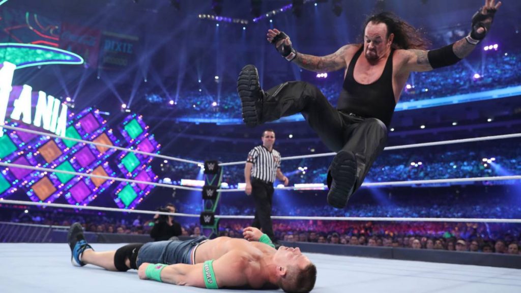 Imágenes sobre el reencuentro entre The Undertaker y John Cena